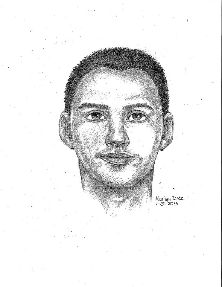 742x960 Huntington Beach Police Release Sketch Of Suspected Burglar - Burglar Sketch