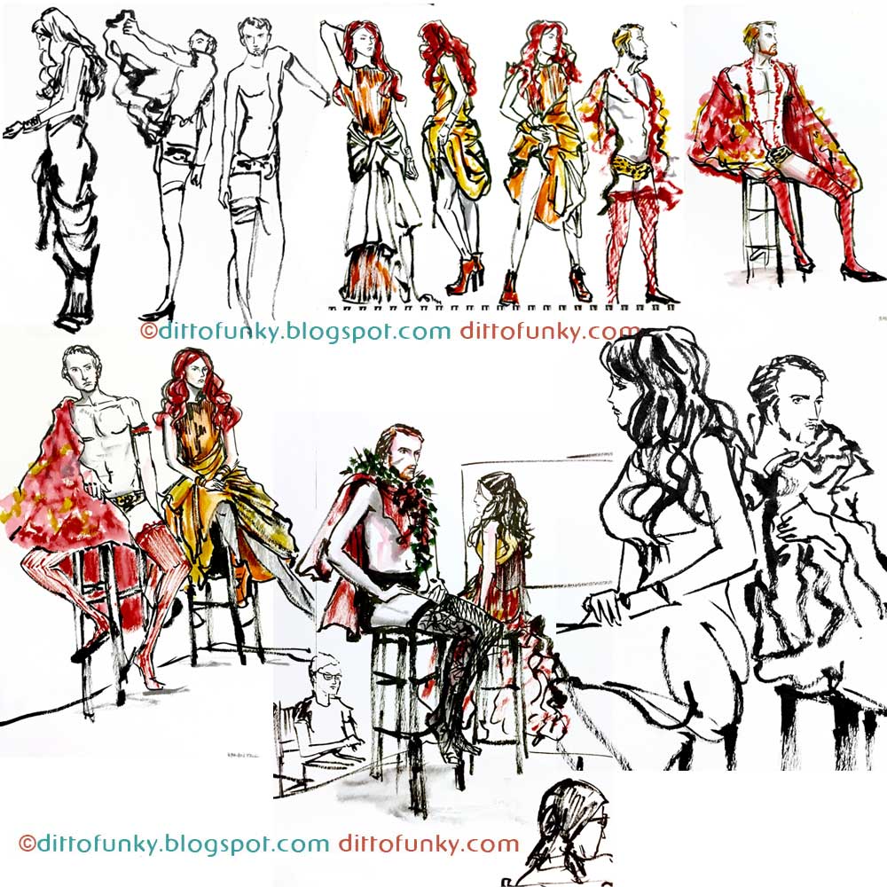 1000x1000 Sketch Night Burlesque And Inktober Dailyweekly Sketches By A - Burlesque Sketches
