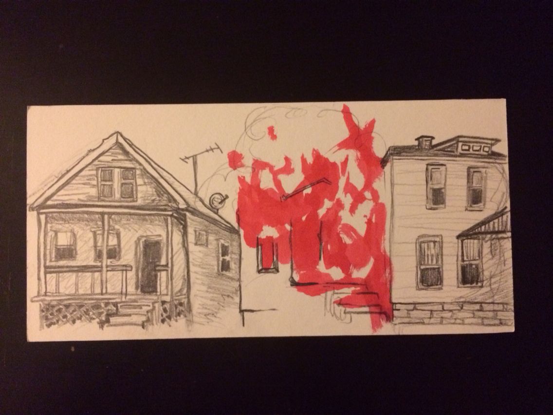 1136x852 Patch Burn Sketch For Detroit Edition, Joya Marie Observation - Burn Sketch