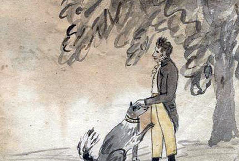 772x520 Byron Burning Thetls - Burning House Sketch