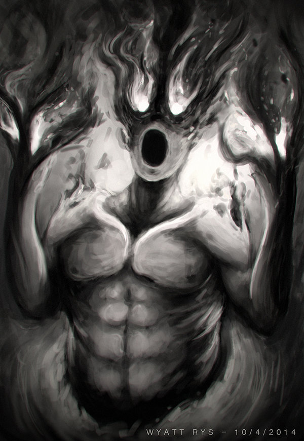 600x870 Burning Man Sketch By Hullabaleur - Burning Man Sketch