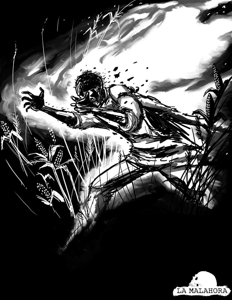 786x1017 Burning Man Sketch By Evergard - Burning Man Sketch