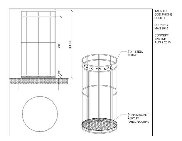 620x479 Talk To God Phone Booth For Burning Man Indiegogo - Burning Man Sketch