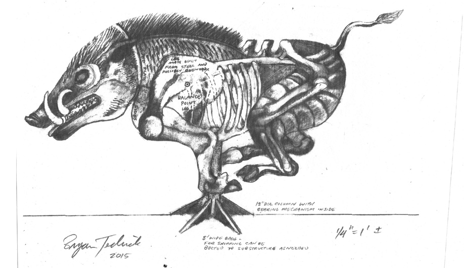 918x531 The Weird And Wonderful Installations Of Burning Man 2016 - Burning Man Sketch