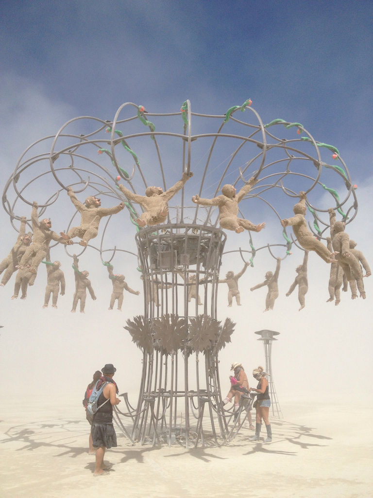 768x1024 The Coolest Art Installations Ever Seen - Burning Man Sketch
