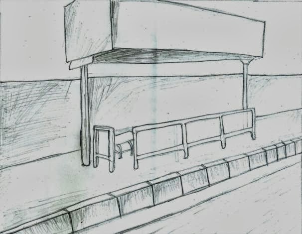 606x470 Bus Stop Problem Identification And Analysis Stuff You Look - Bus Stop Sketch
