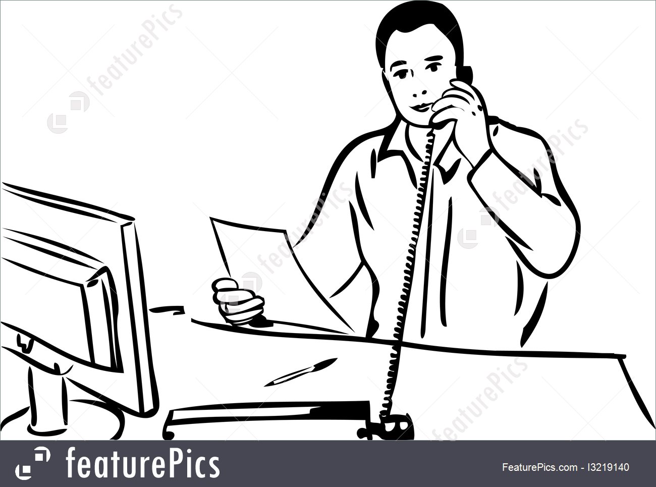 1300x965 Business People Businessman Sketch - Business Man Sketch