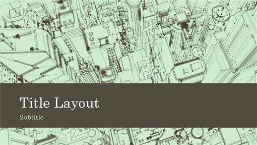 510x287 Business Office City Sketch Presentation Background (Widescreen) - Business Sketch