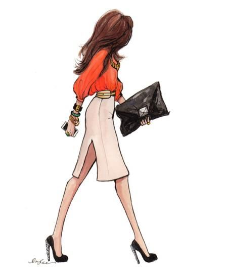 447x554 Back To Work... Business Woman ! Pinned With Pinvolve Fabulous - Business Woman Sketch