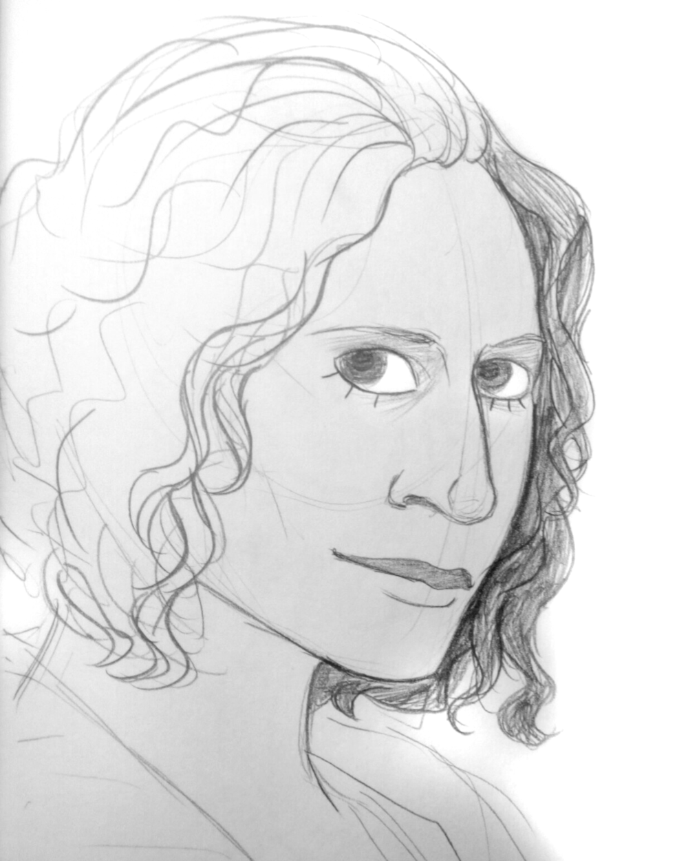 1000x1250 Face Or Bust Sketch Theonekierce - Bust Sketch