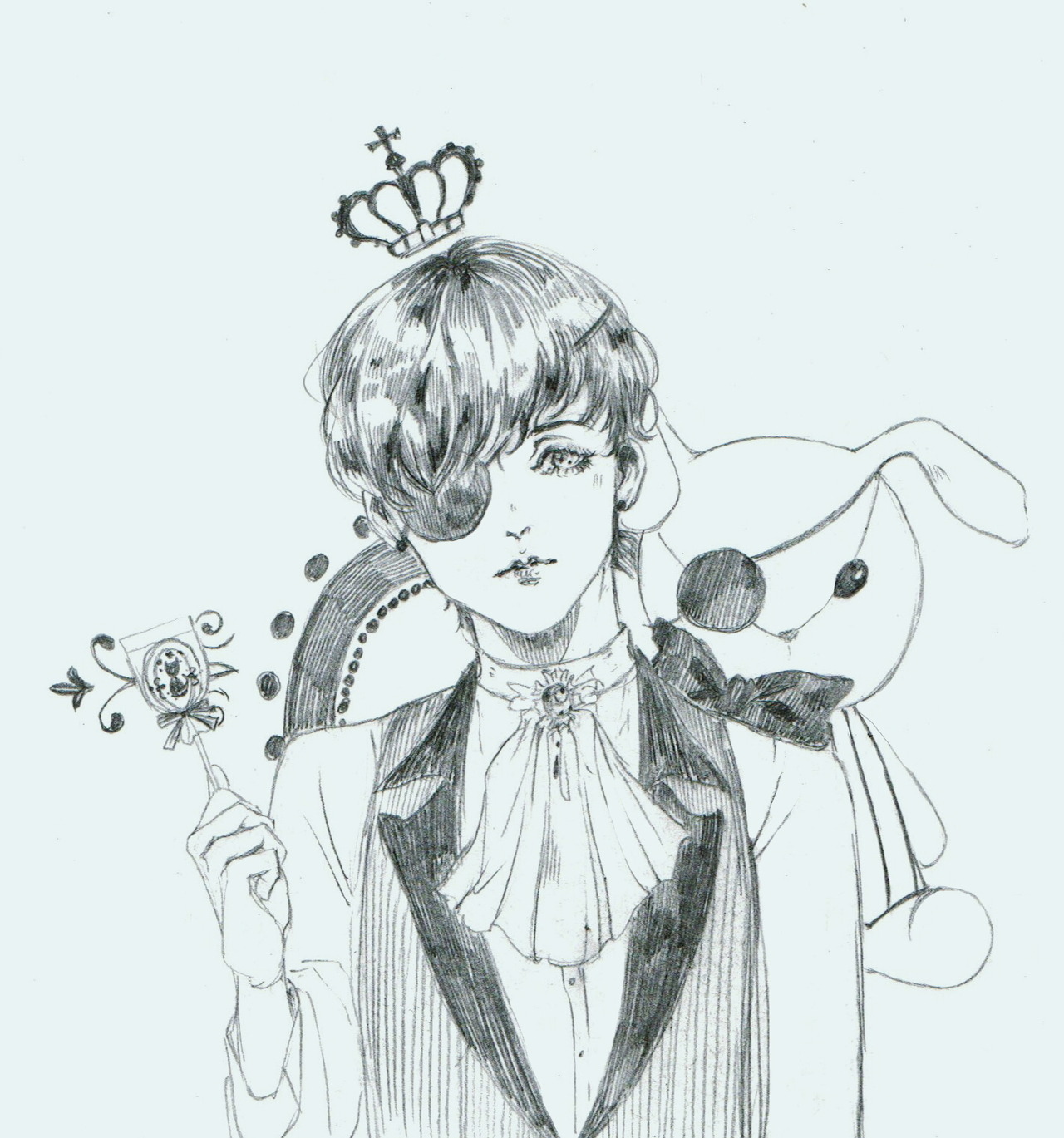 1280x1369 Dei Tuoni - Butler Sketch