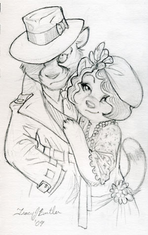 300x475 Me Amp Eric By Tracy Butler - Butler Sketch