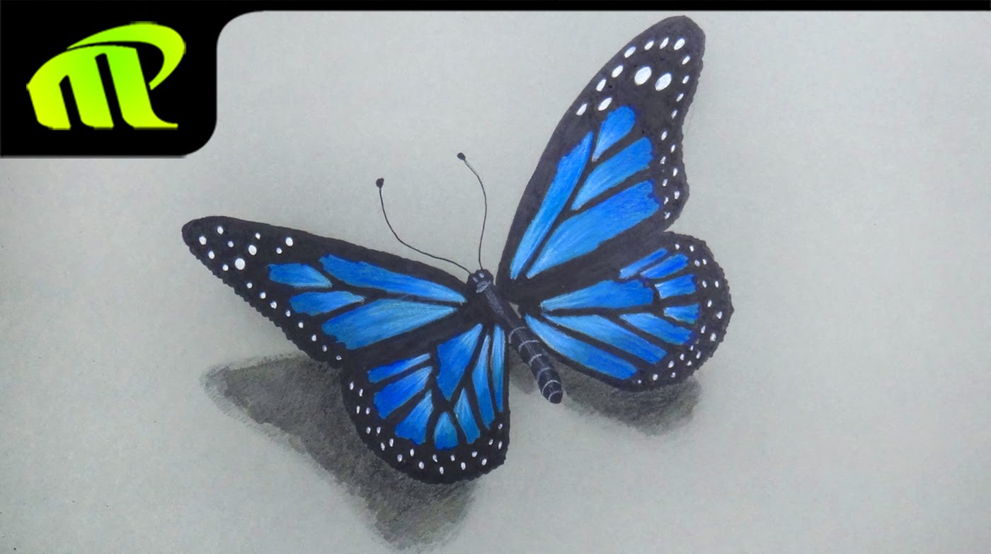 1400x783 Beautiful Butterfly Drawing - Butterfly Sketch Drawings