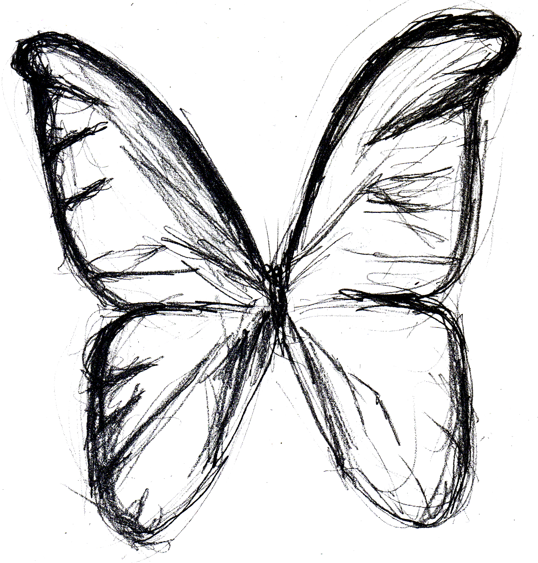 1868x1957 Free Photo Butterfly Sketch - Butterfly Sketch Images