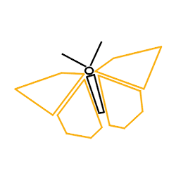 250x250 Drawing A Cartoon Butterfly - Butterfly Sketch Simple