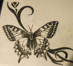 236x215 The 19 Best Butterfly Tattoo Sketch Images - Butterfly Tattoo Sketch