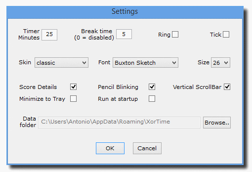 510x348 How To Configure Xortime - Buxton Sketch Font