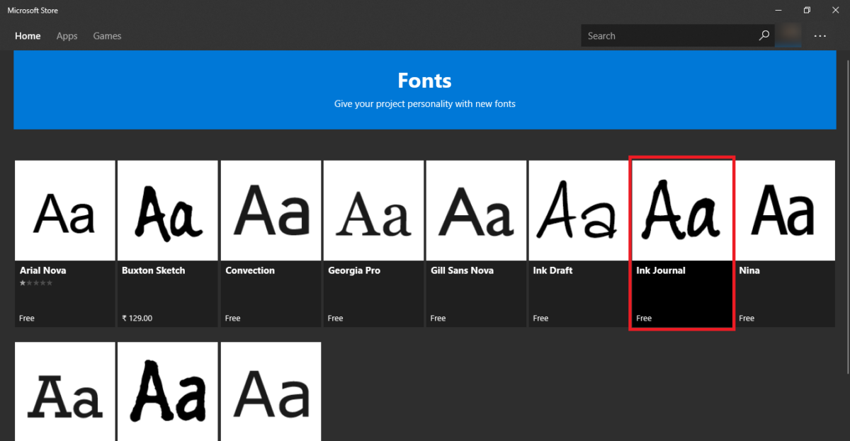 1200x623 How To Install And Activate Fonts From The Store In Windows 10 - Buxton Sketch Font