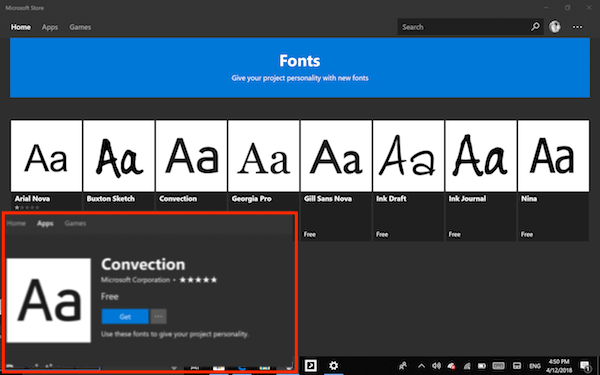 600x375 How To Set Fonts In Windows 10 From Microsoft Store - Buxton Sketch Font