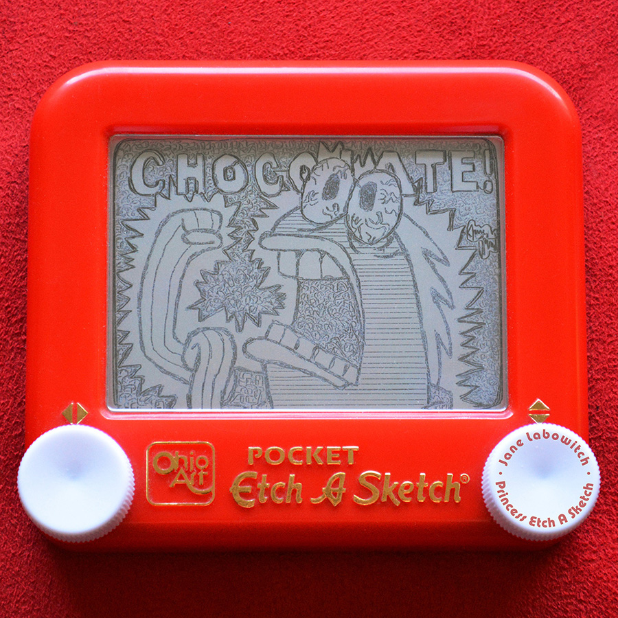 900x900 Princess Etch A Sketch Art - Buy Etch A Sketch