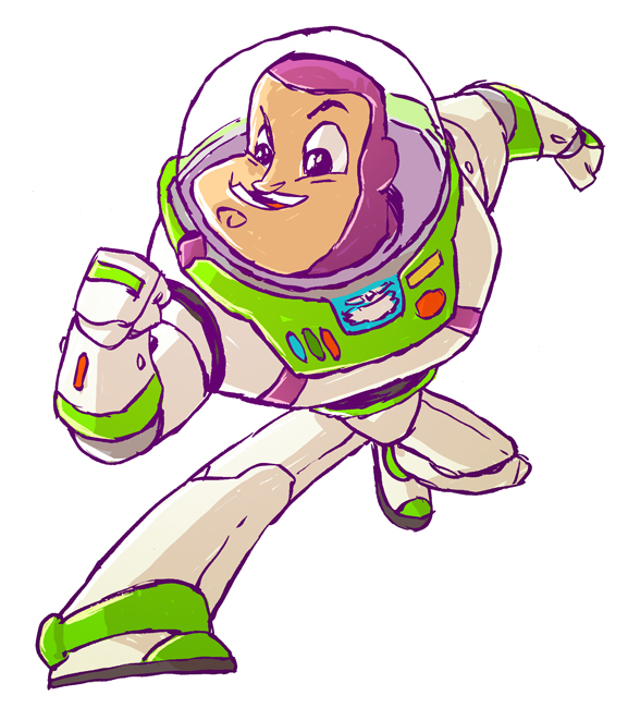 Buzz Lightyear Sketch at PaintingValley.com Explore collecti