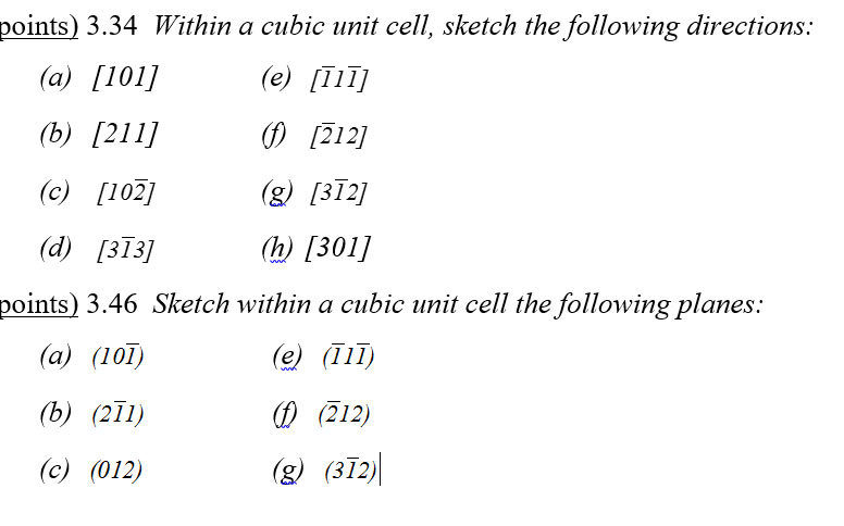 776x484 Solved Within A Cubic Unit Cell, Sketch The Following Dir - C Sketch