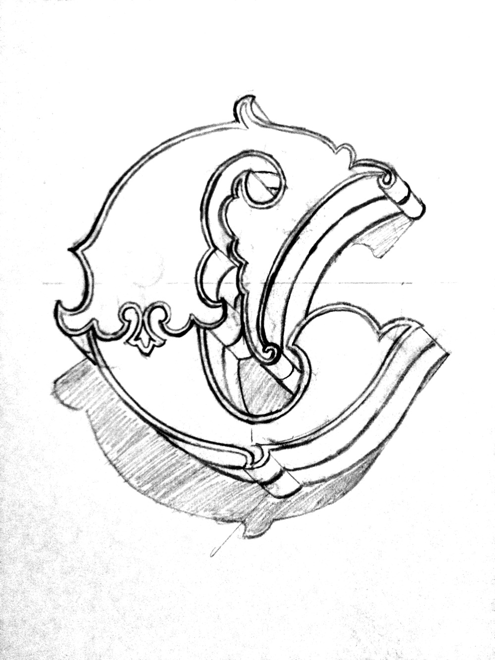 1000x1333 Victorian C - C Sketch