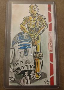 212x300 Star Wars Revenge Of The Sith Sketch R2d2 Amp C3po Sketch By Matt - C3po Sketch