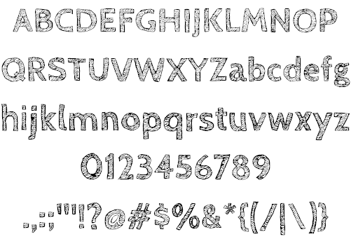501x351 Image For Cabin Sketch Font Artrhinofonts Cabin - Cabin Sketch Font