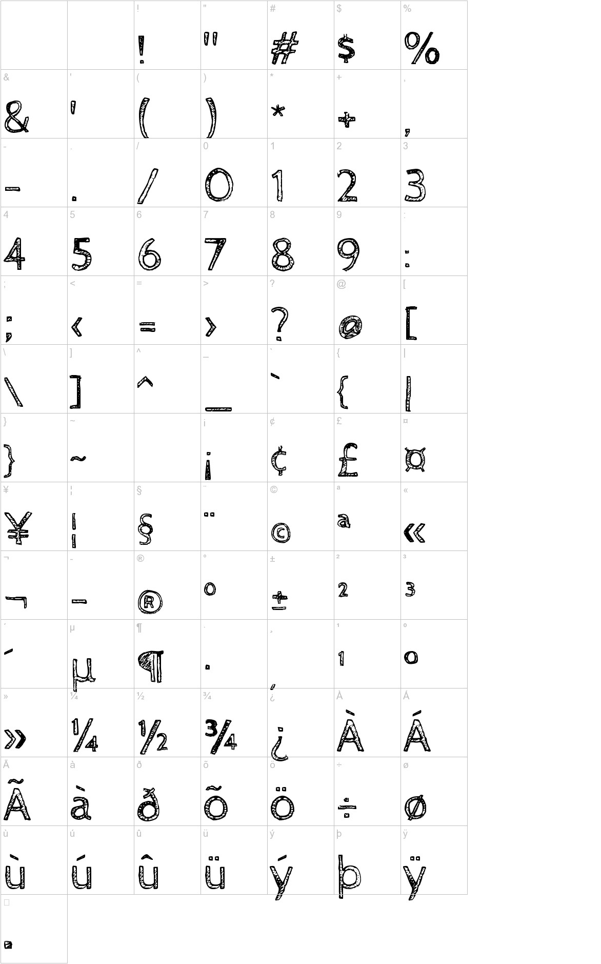 1172x1879 Cabin Sketch Font - Cabin Sketch Font