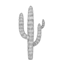 200x200 Leathercraft Library - Cactus Sketch