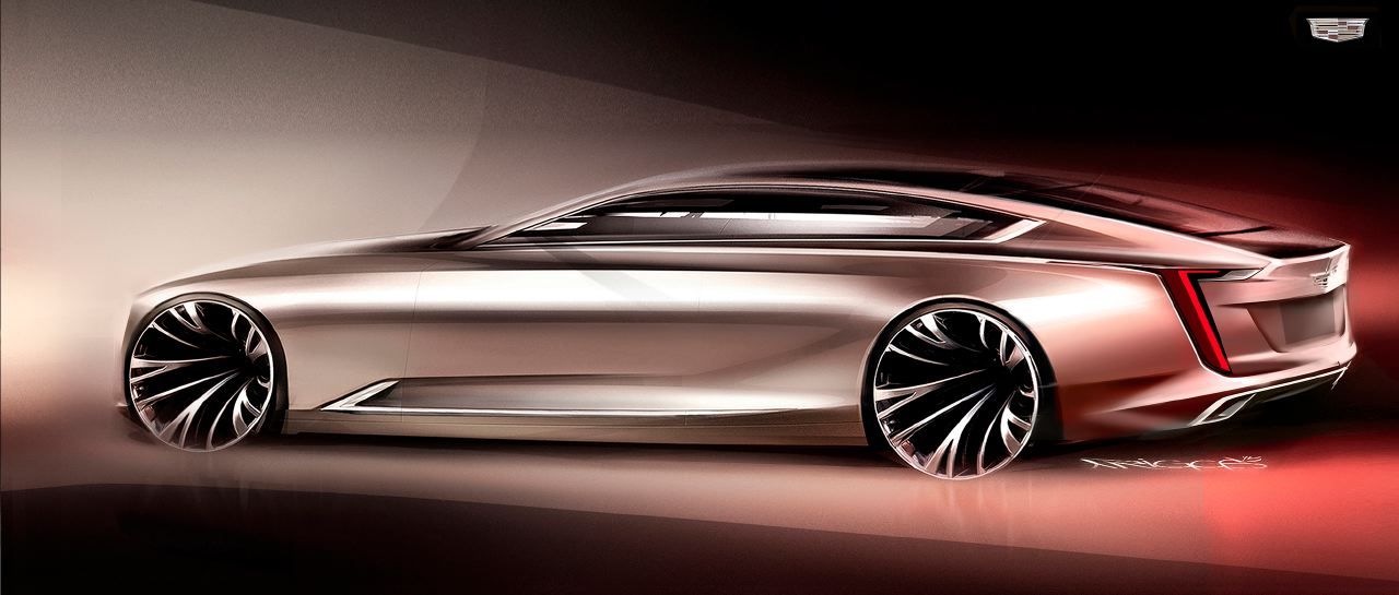 1280x545 Executive Design Director Andrew Smith On The Cadillac Escala Concept - Cadillac Sketch