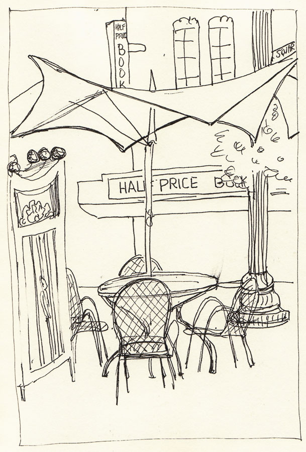 609x900 Piq Cafe Sketches Jana Bouc, Artist - Cafe Sketch