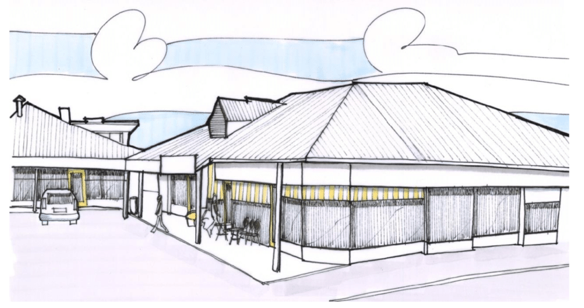 850x448 Windmill Centre And Ed Hopper (Sketch By Author) Download - Cafe Sketch