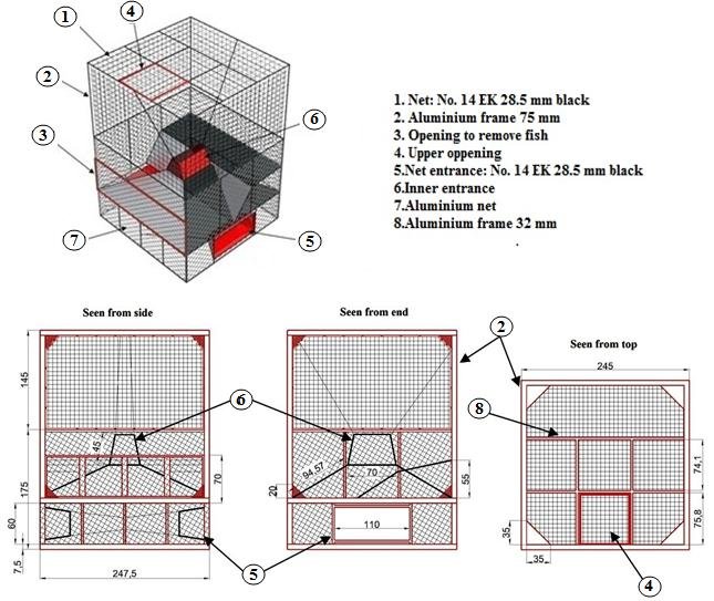 645x543 Sketch Of Cage Construction (By K. Bagdonas) 5 Pav. Narvo Tipo - Cage Sketch
