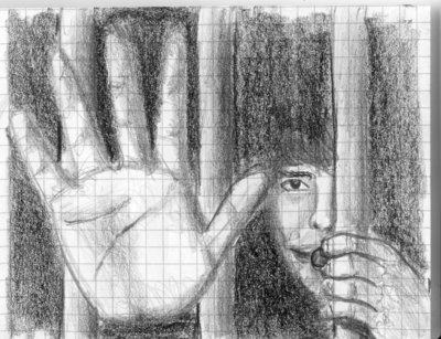 400x307 Sketch Cage By Lemures87 - Cage Sketch