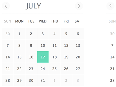 400x300 Simple Calendar Sketch Freebie - Calendar Sketch