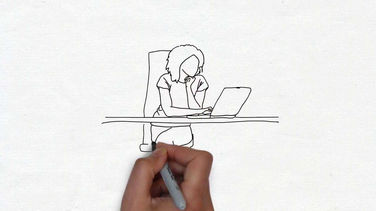 1280x720 The Active Workplace Study For Call Center Employees - Call Center Sketch