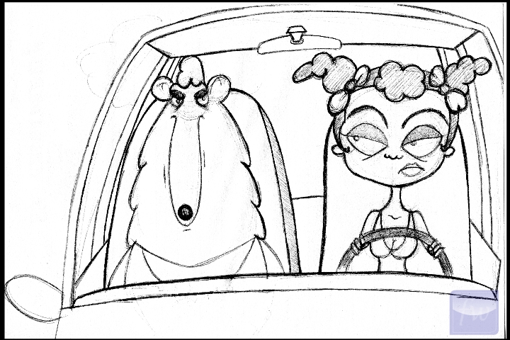 720x480 The Call Center The Website For A Special New Animation Project - Call Center Sketch