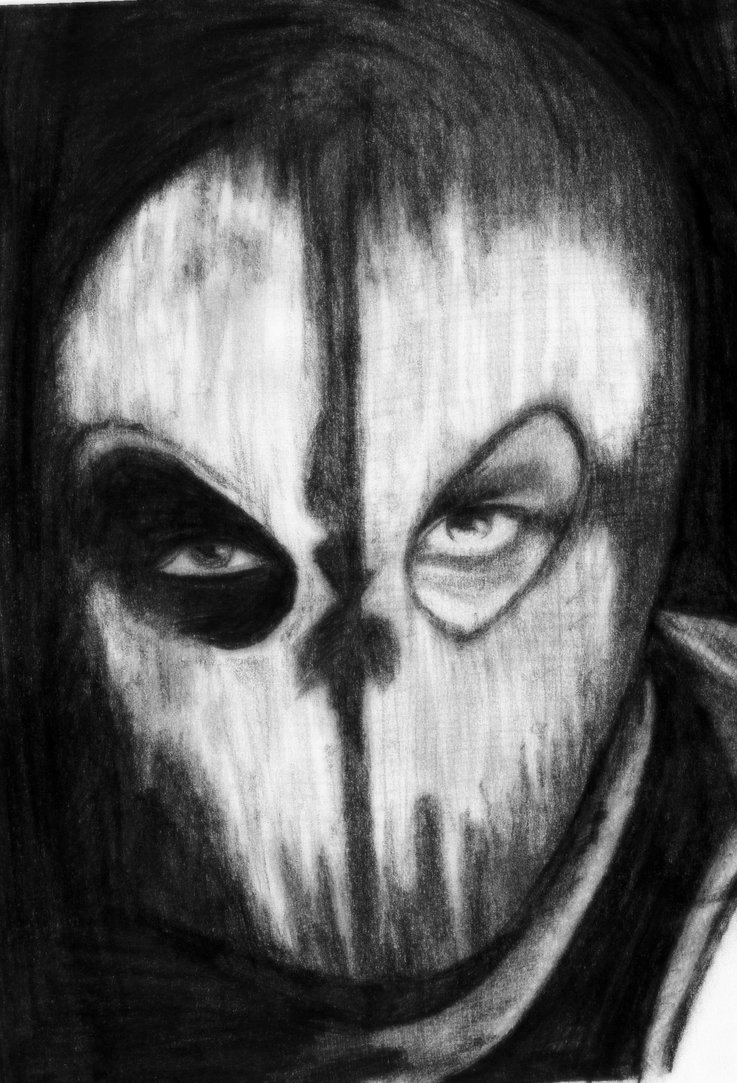 737x1083 Call Of Duty - Call Of Duty Ghosts Sketch