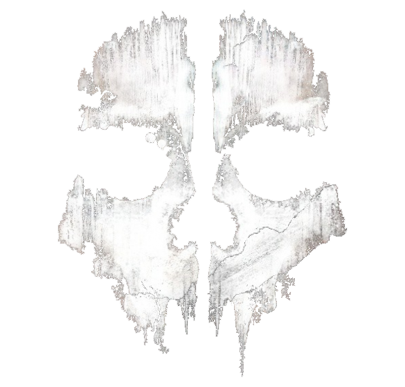585x558 The Skull Like Picture From The Call Of Duty Ghost Game Cover - Call Of Duty Ghosts Sketch