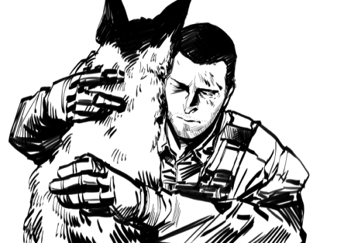 500x353 Call Of Duty Fan Art Tumblr - Call Of Duty Ghosts Sketch