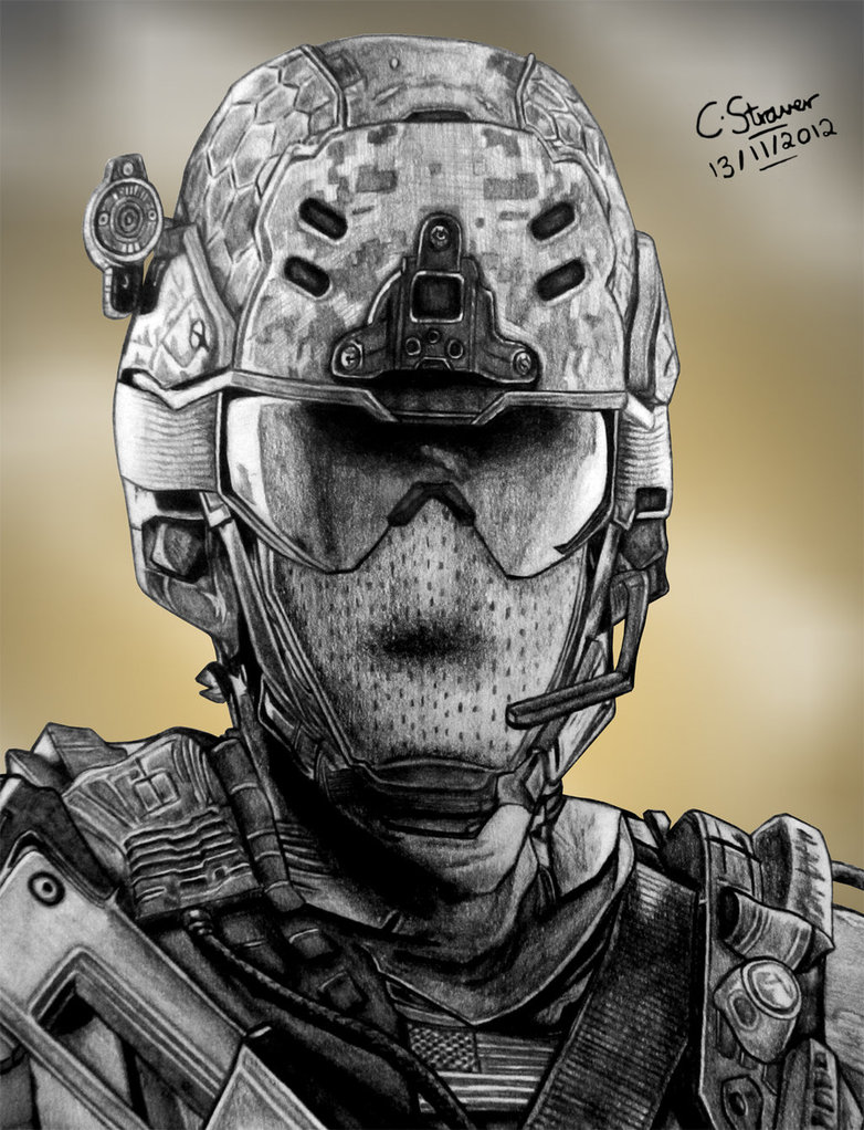 782x1022 Call Of Duty Black Ops 2 - Call Of Duty Sketch