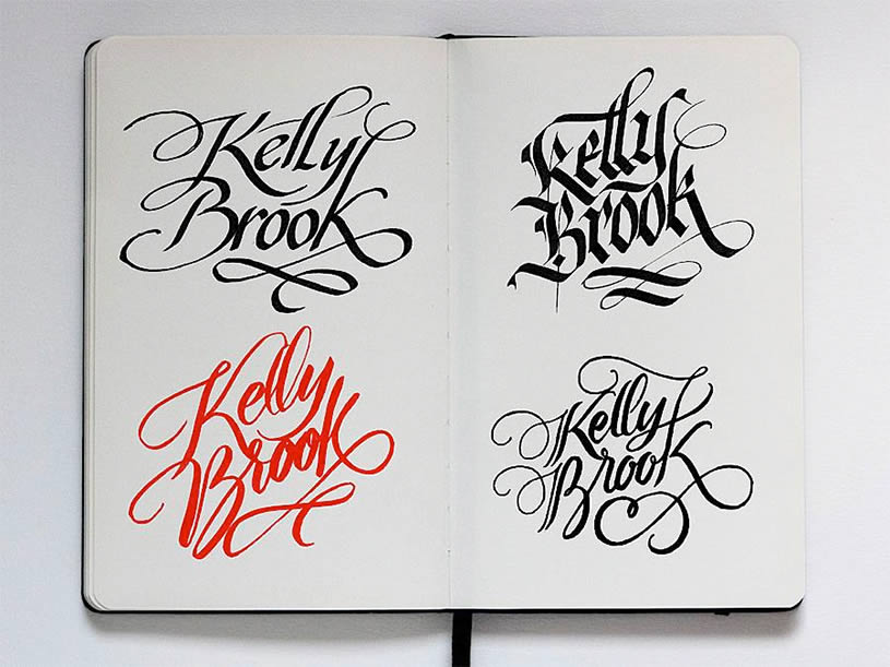 815x611 Calligraphy Logos Scene360 - Calligraphy Sketches