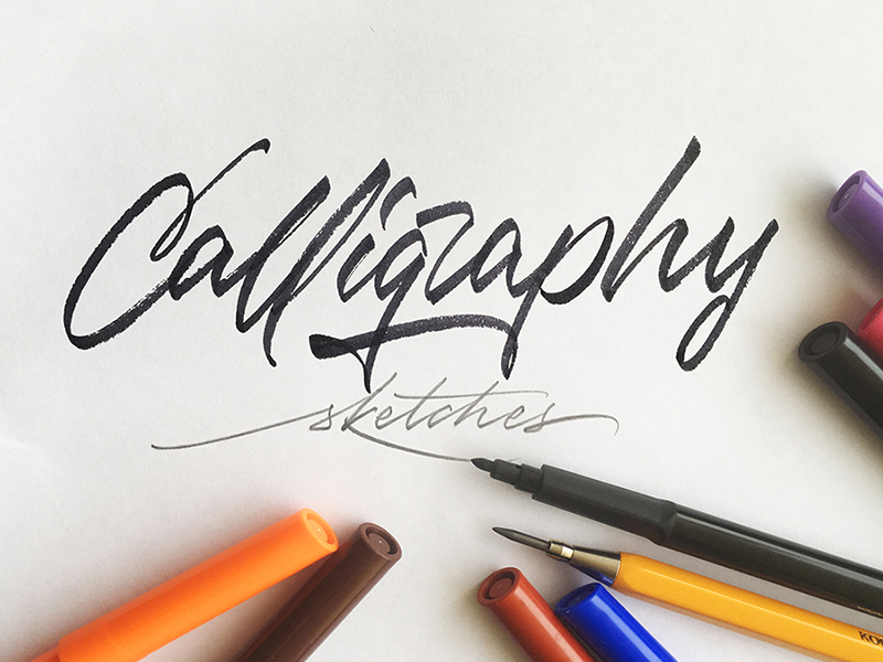 800x600 Calligraphy Sketches By Andrey - Calligraphy Sketches