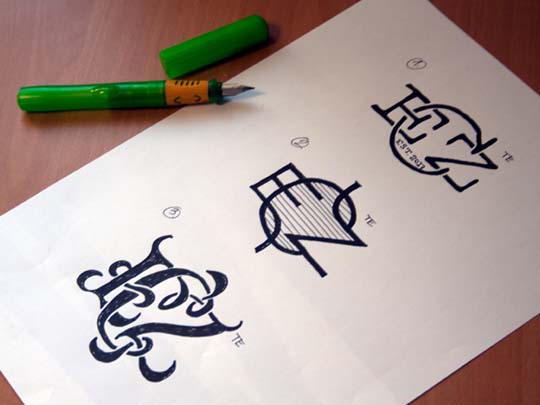 540x405 Daily Design Inspiration Calligraphy And Lettering Sketches - Calligraphy Sketches