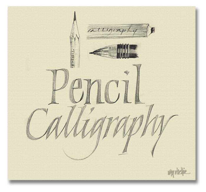 700x654 Pencil Sketching Grraphics - Calligraphy Sketches