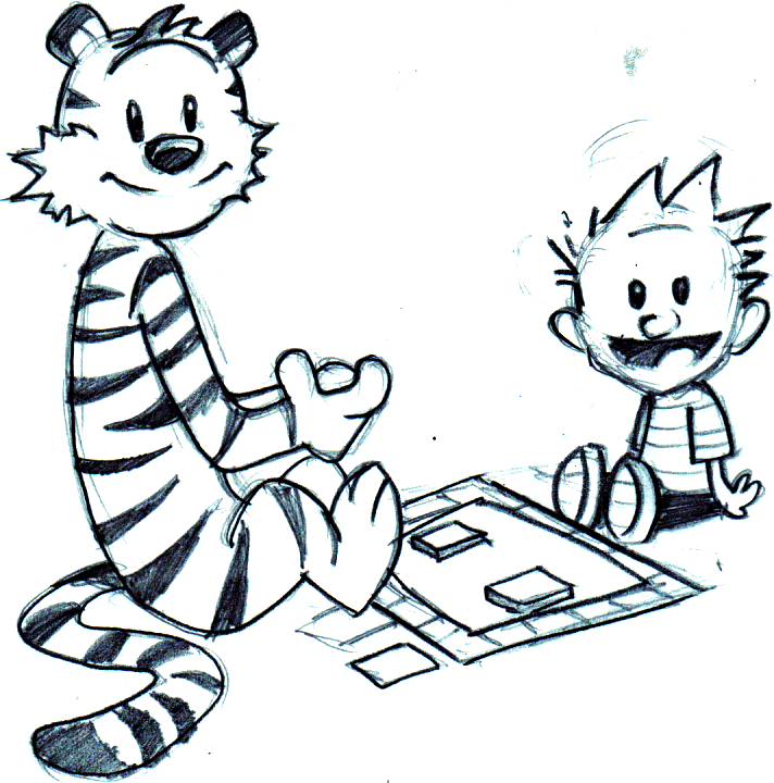 712x720 Calvin And Hobbes Fan Art By Jmamante02 - Calvin Sketch