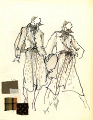 186x240 Zack Carr Sketch Of Calvin Klein Designs Not All Of The - Calvin Sketch