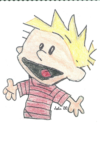 343x490 Calvin Sketch By Jordanj - Calvin Sketch